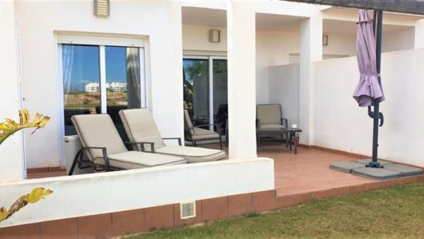 Turn Key Garden apartment in Las Terrazas de La Torre Golf Resort – Murcia