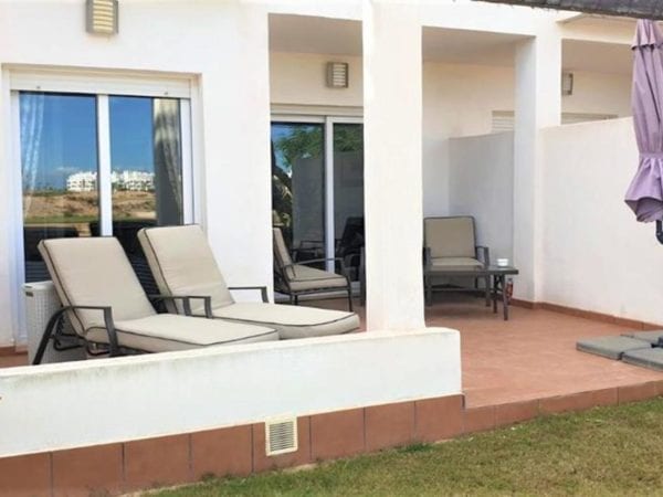 Turn Key Garden apartment in Las Terrazas de La Torre Golf Resort – Murcia
