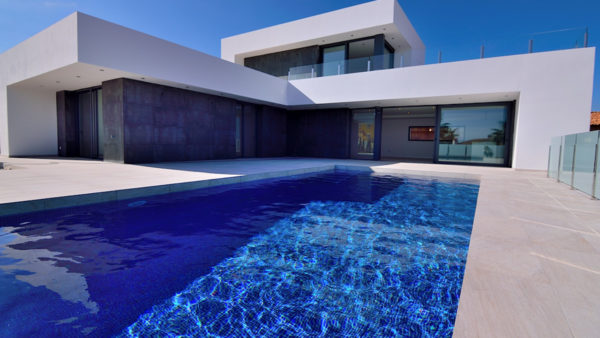 Contemporary new villa with seaview – Calpe – Costa Blanca