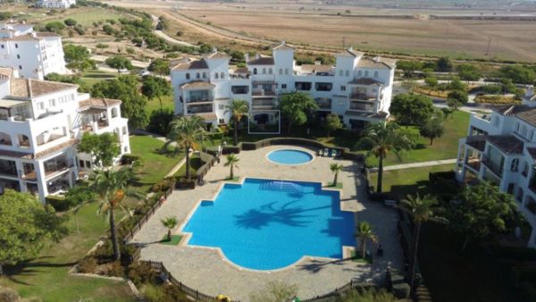 Garden apartment for sale in Hacienda Riquelme Golf resort – Murcia