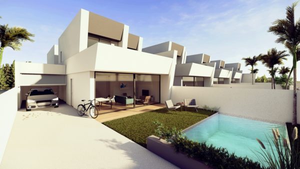 New luxury villas with pool and garage – Lo Pagan – Mar Menor