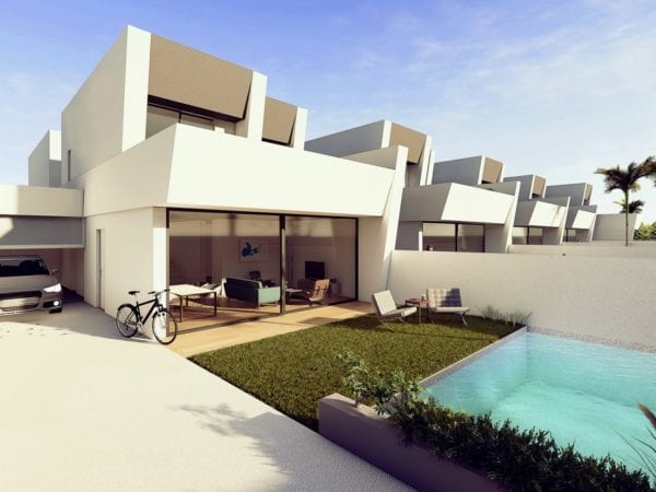 New luxury villas with pool and garage – Lo Pagan – Mar Menor