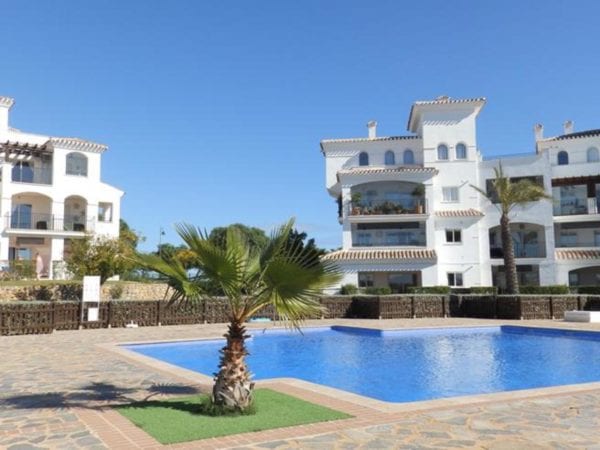 Ground floor apartment with acces to garden and pool in Hacienda Riquelme Golf resort – Murcia