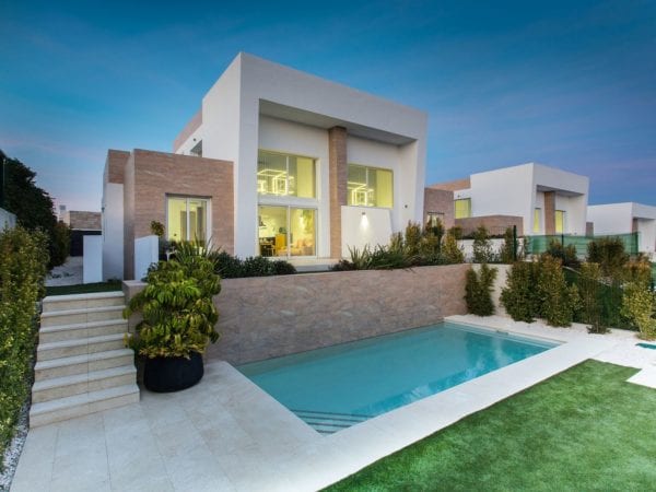 New semi-detached Town houses Key ready 3 bed – 2 bath in La Finca Golf – Costa Blanca