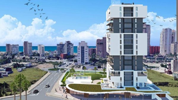 Innovative architectural designed 3 bed – 2 bath apartments close to the sea (view) in Calpe – Costa Blanca