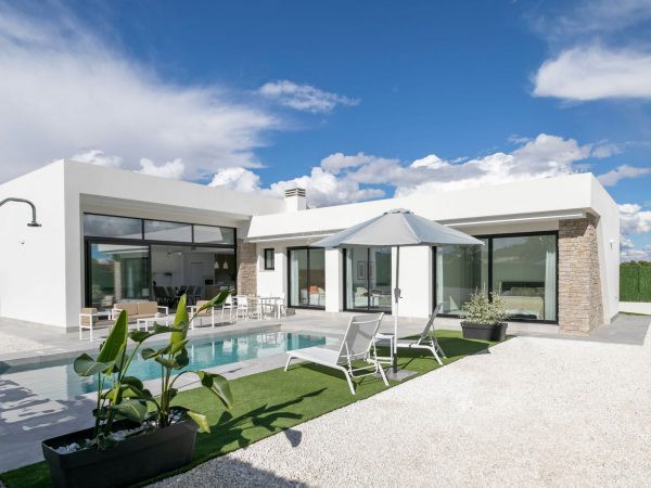 3 Different models detached villas from € 205.000 in the nature of Calasparra – Murcia