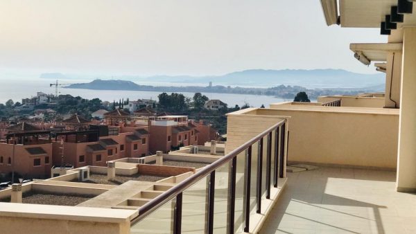 Stunning mountain & sea view 2 bed Penthouse in Isla Plana – Mazarrón – Cartagena