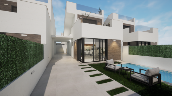 New built Sea View Residencial Olivo del Mar I, in Los Alcázares, Murcia.