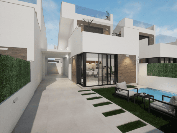 New built Sea View Residencial Olivo del Mar I, in Los Alcázares, Murcia.