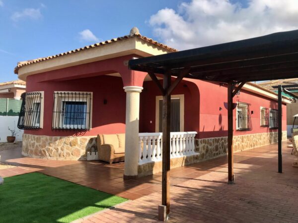 Beautiful 3 Bed 2 Bath Detached Villa For Sale on Urbanisation Lo Santiago, Murcia